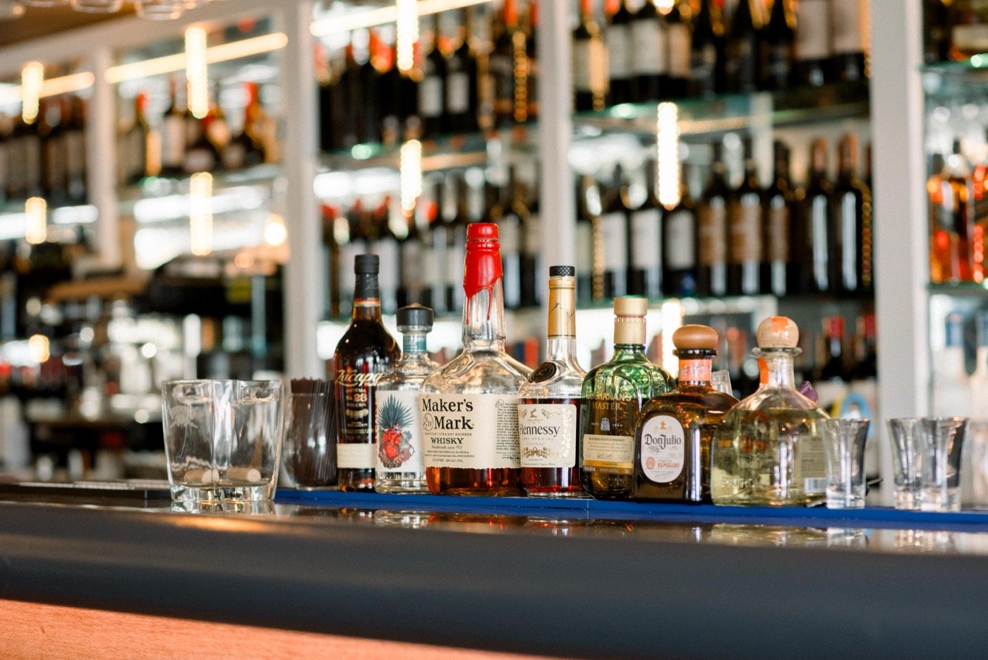 Selección de vinos en Don Domingo Steakhouse Miami