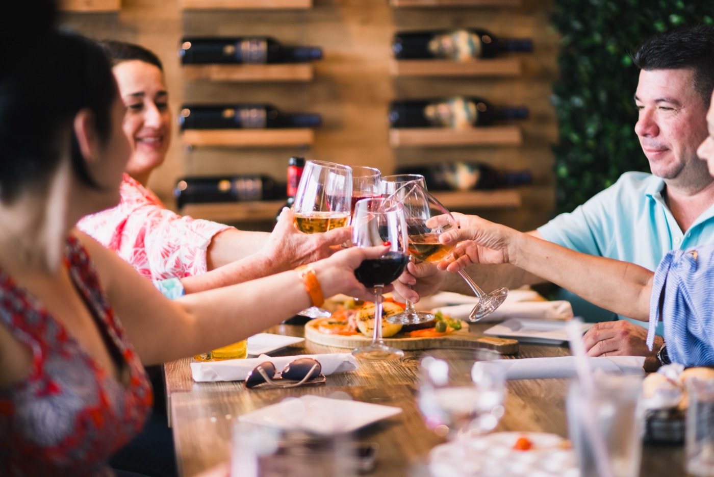 Mesa servida en Don Domingo Steakhouse