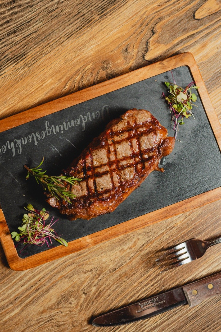 Corte premium a la parrilla en Don Domingo Steakhouse Miami